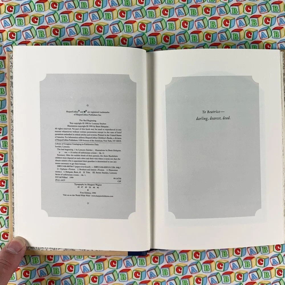 A Series of Unfortunate Events 2 Book Set by Lemony Snicket.
